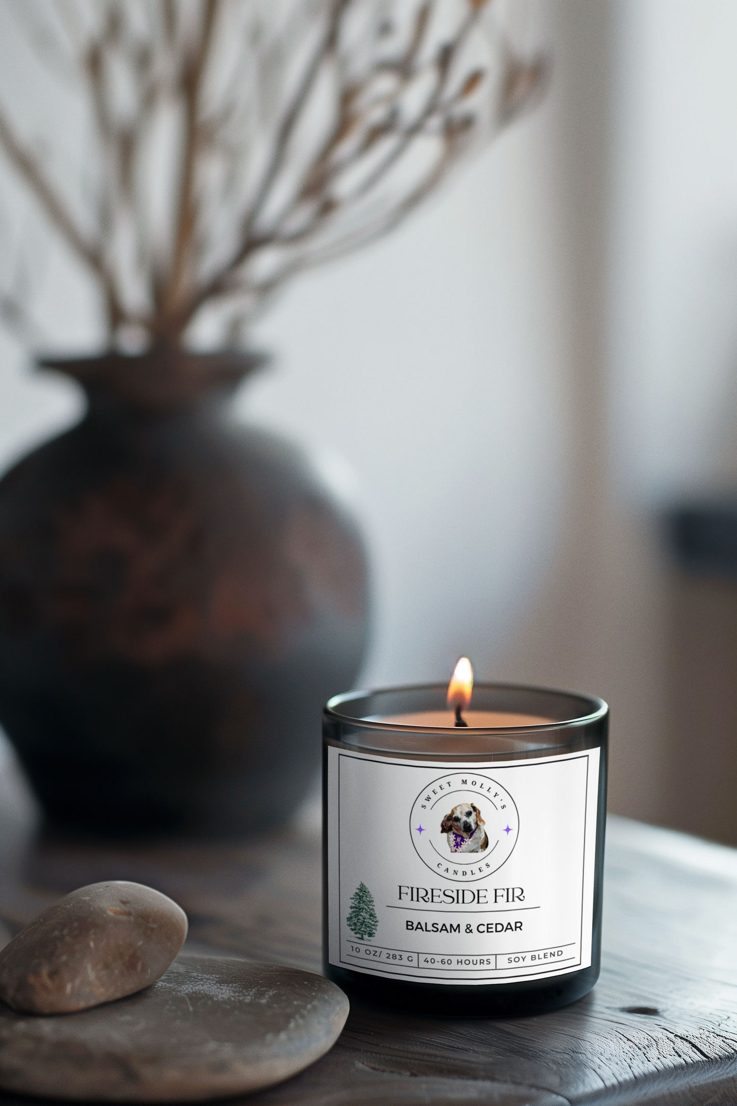 Fireside Fir 10 oz Candle