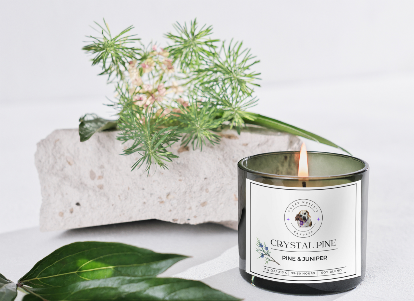 Crystal Pine 7.5 oz Candle