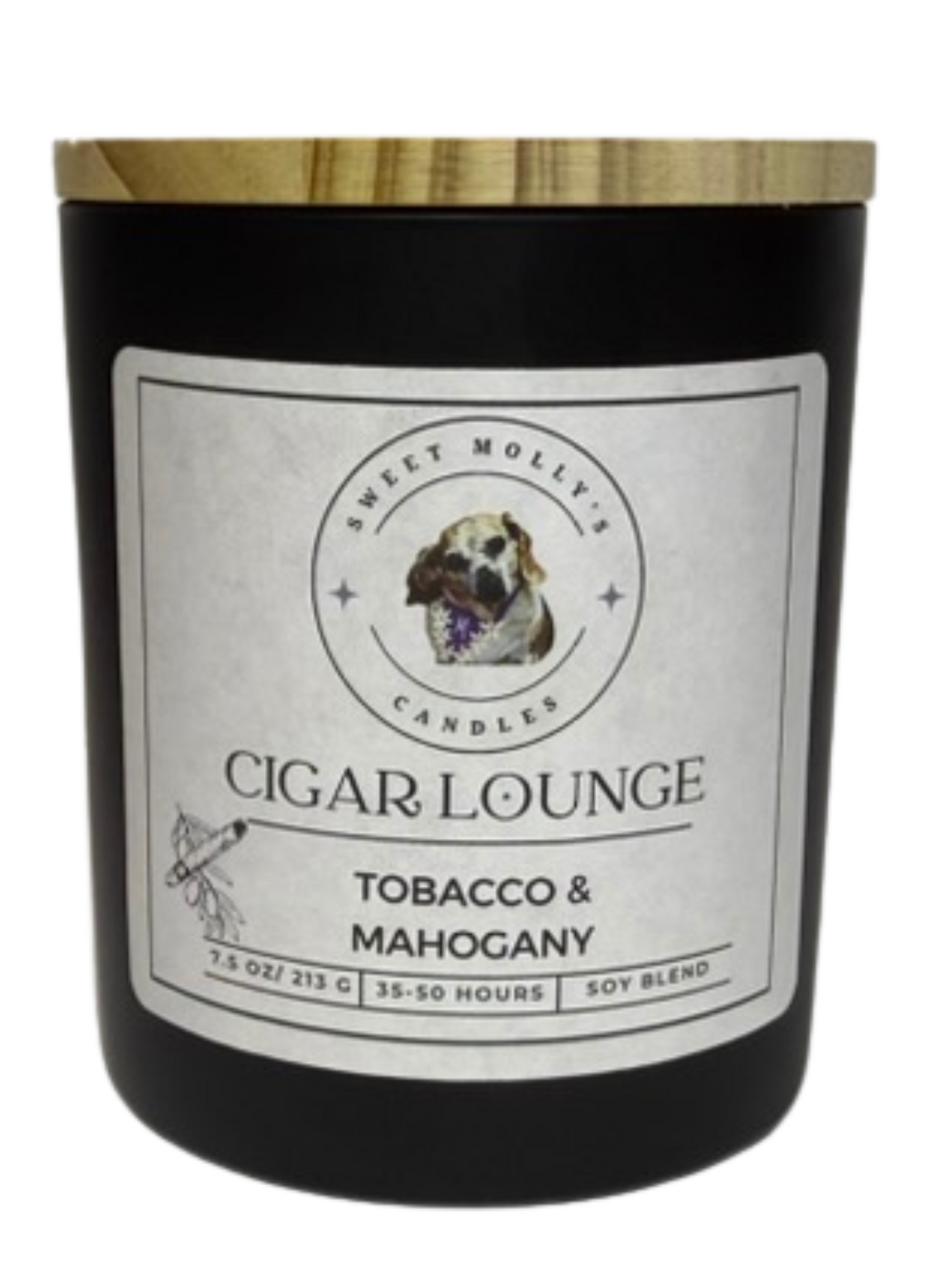 Cigar Lounge 7.5 oz Candle