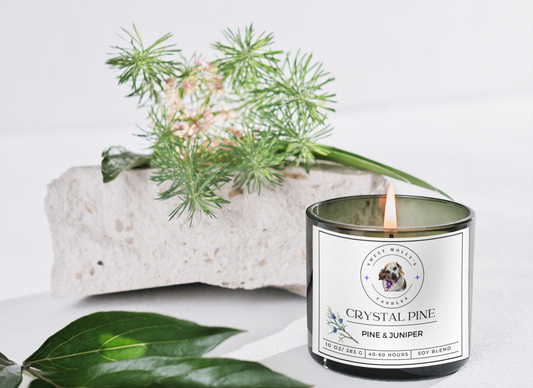 Crystal Pine 10 oz Candle