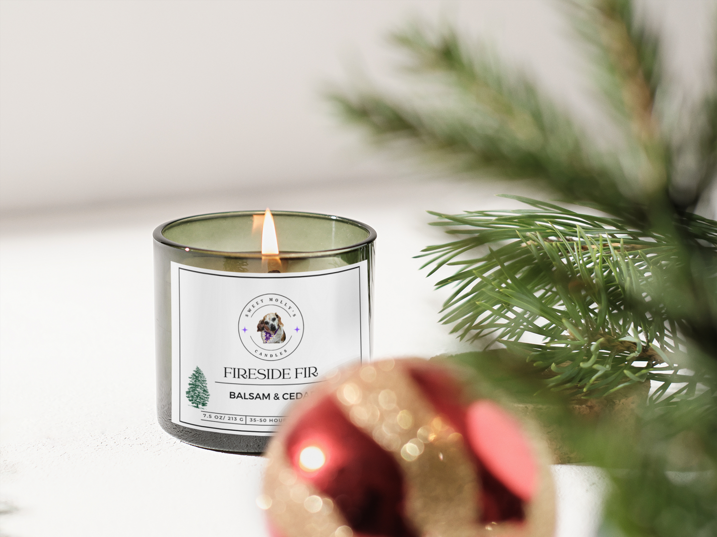 Fireside Fir 7.5 oz Candle