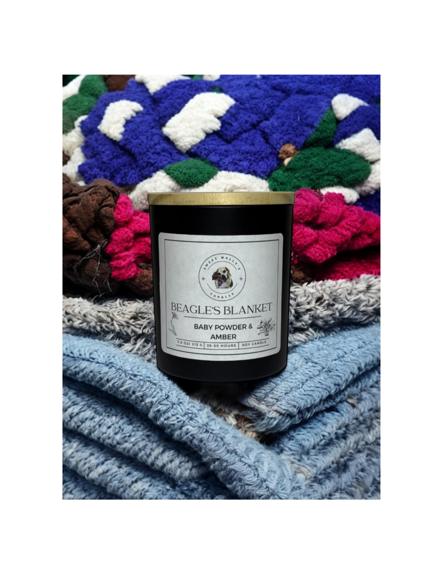 Beagle's Blanket 7.5 oz Candle
