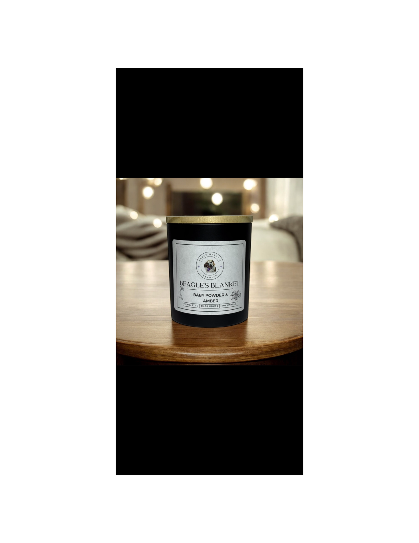Beagle's Blanket 7.5 oz Candle