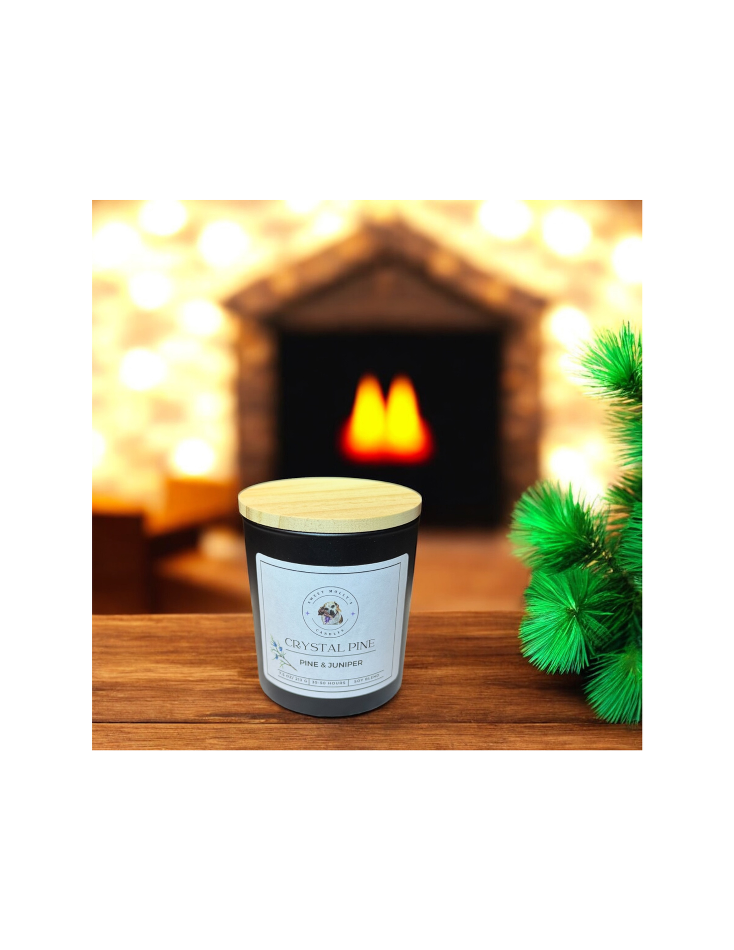 Crystal Pine 7.5 oz Candle
