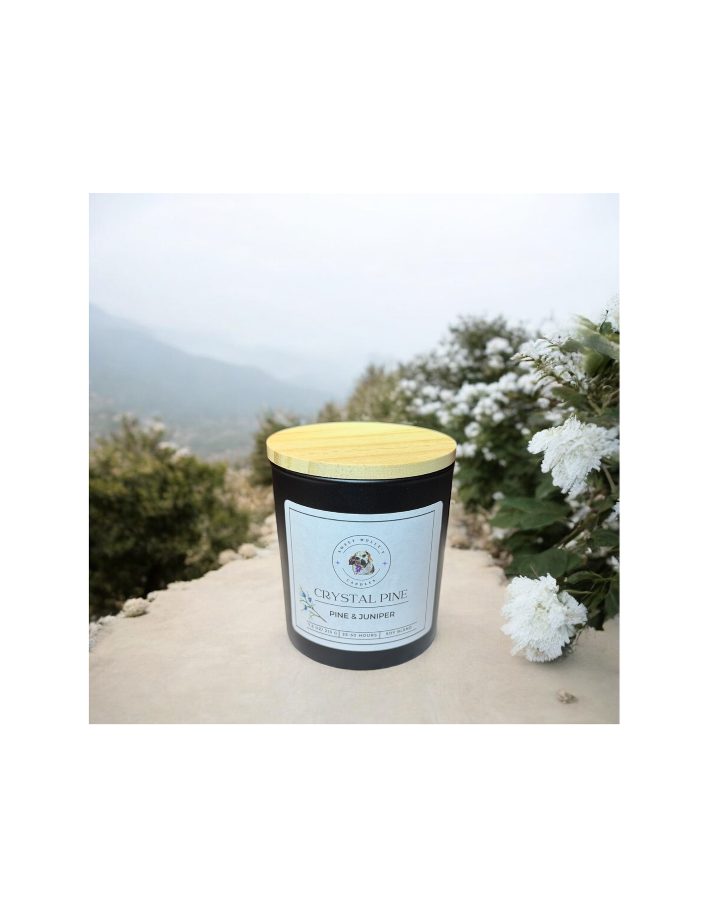 Crystal Pine 7.5 oz Candle