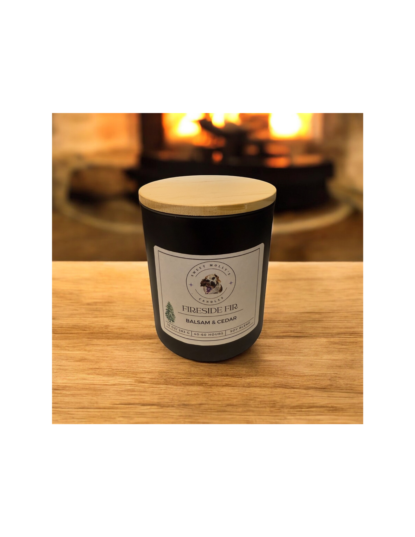 Fireside Fir 10 oz Candle