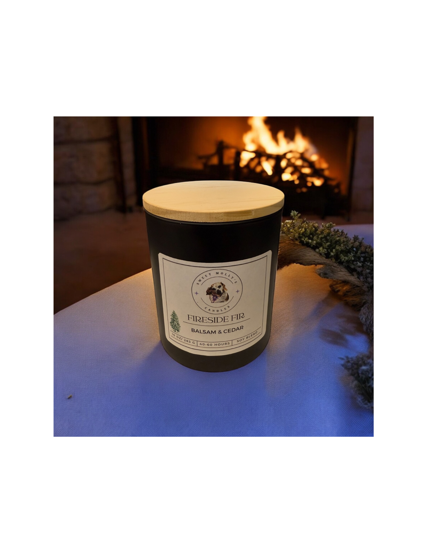 Fireside Fir 10 oz Candle